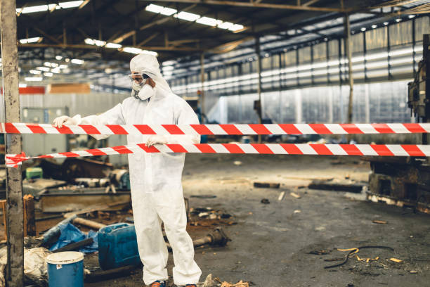 Professional Biohazard technician working in Montezuma, GA